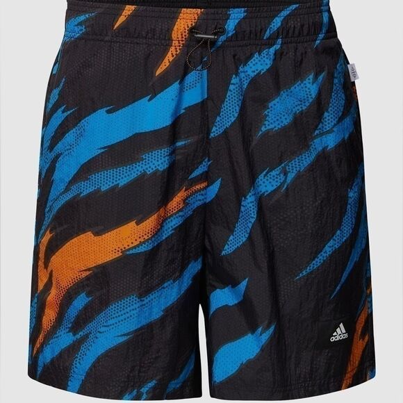 New Adidas Men's TRVL
Print Shorts in Black at Nordstrom, Size Medium - Picture 2 of 14